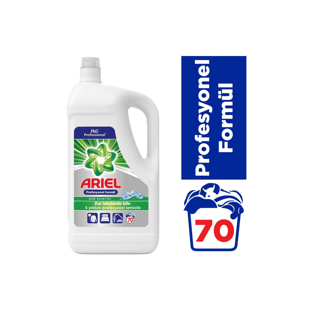 Ariel Professional Dağ Esintisi Sıvı Çamaşır Deterjanı 70 Yıkama