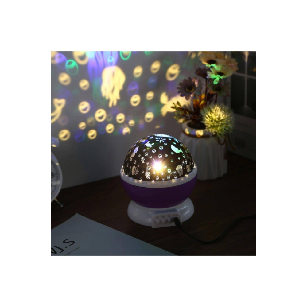 DailyTech Dekoratif Çocuk Odası Okyanus Projektör Gece Lambası