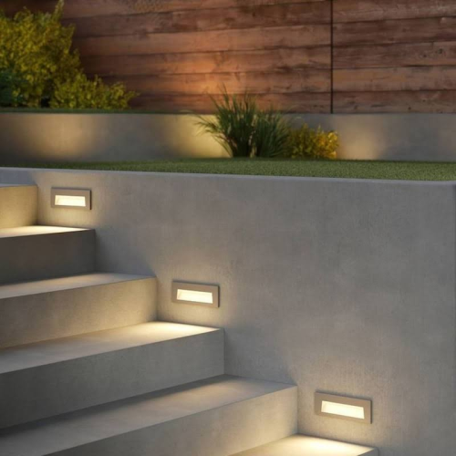 Full Reyon Dikdörtgen Sensörlü Gün Işığı LED Spot Merdiven Armatürü