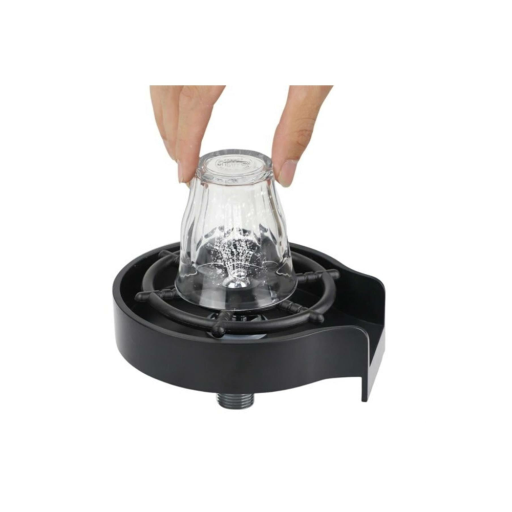 BUFFER Yüksek Basınçlı Otomatik Bardak Yıkama Aparatı Mutfak Lavaboları İçin Hızlı Kupa Durulayıcı