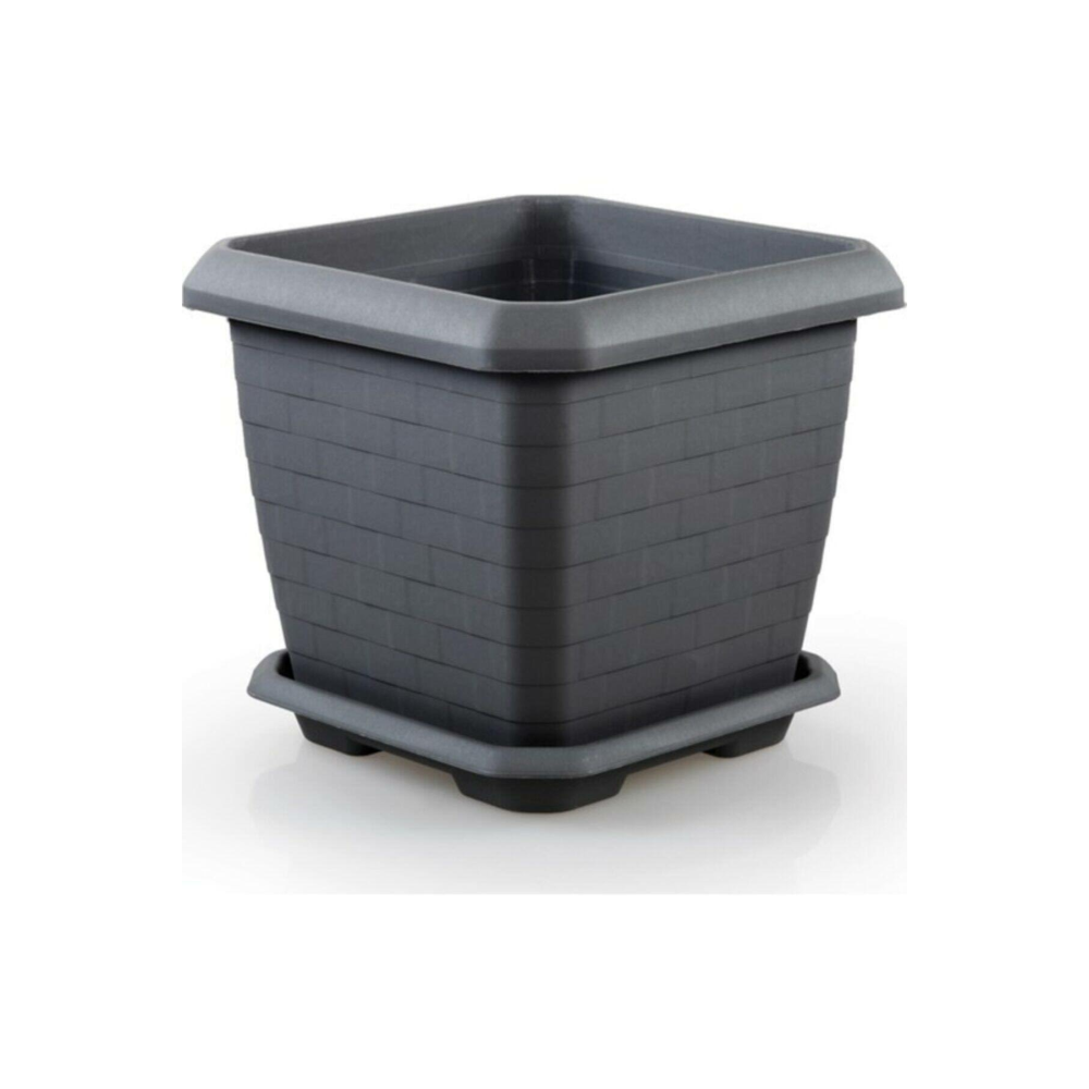 Serinova Hisar Kare Saksı Hk03 25 Lt