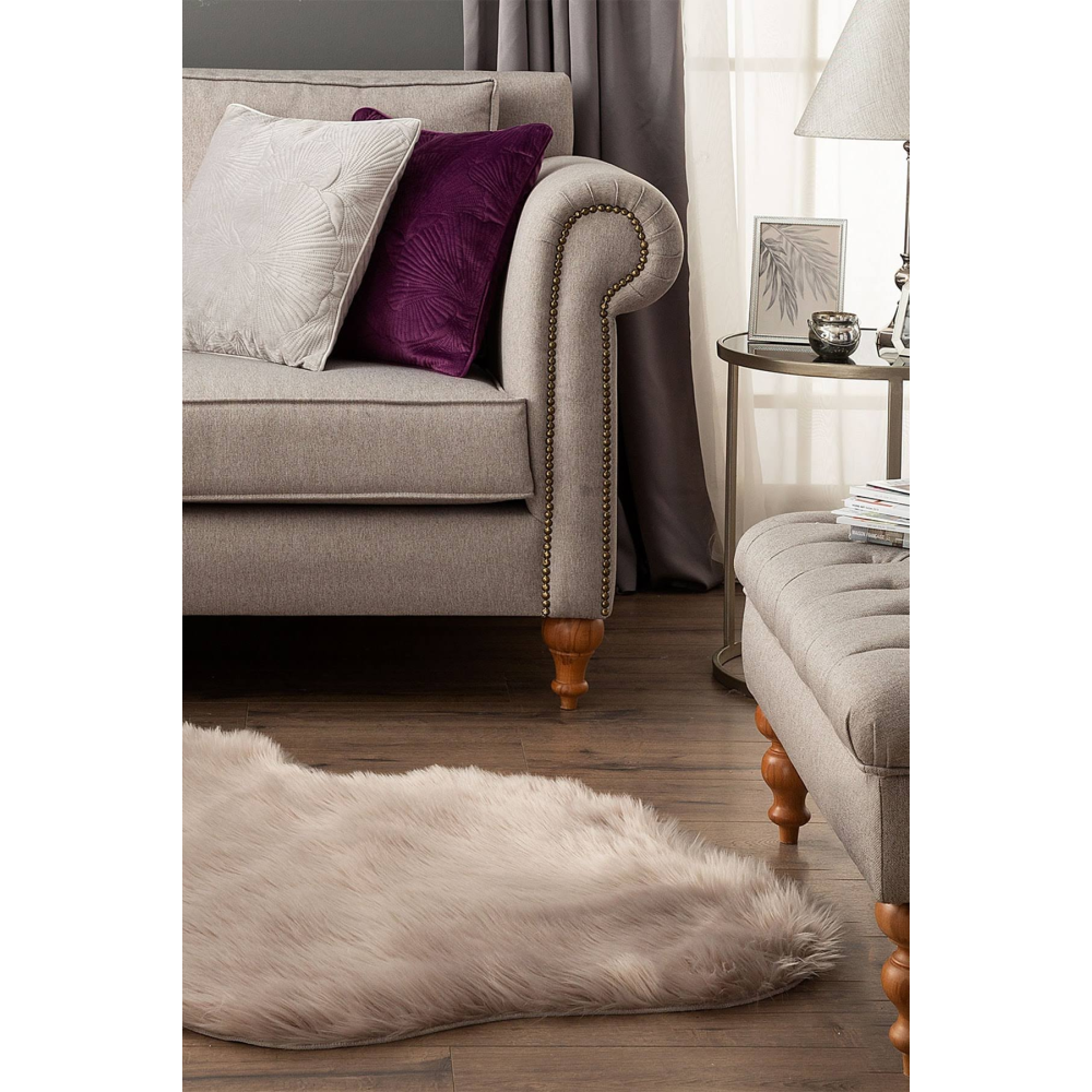 Madame Coco Lela Post Halı - Taş 90x150 Cm