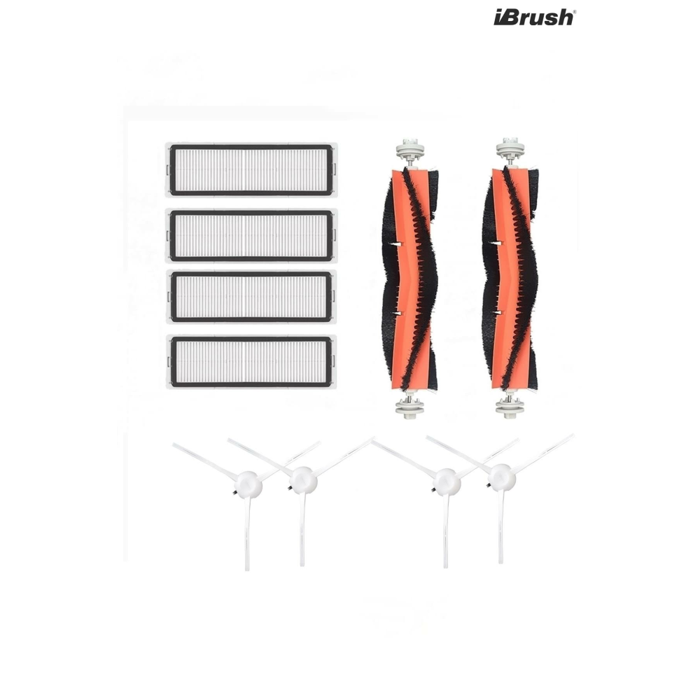 iBrush Vacuum Mop Pro 2+ 3D Uyumlu 10 Parça Set