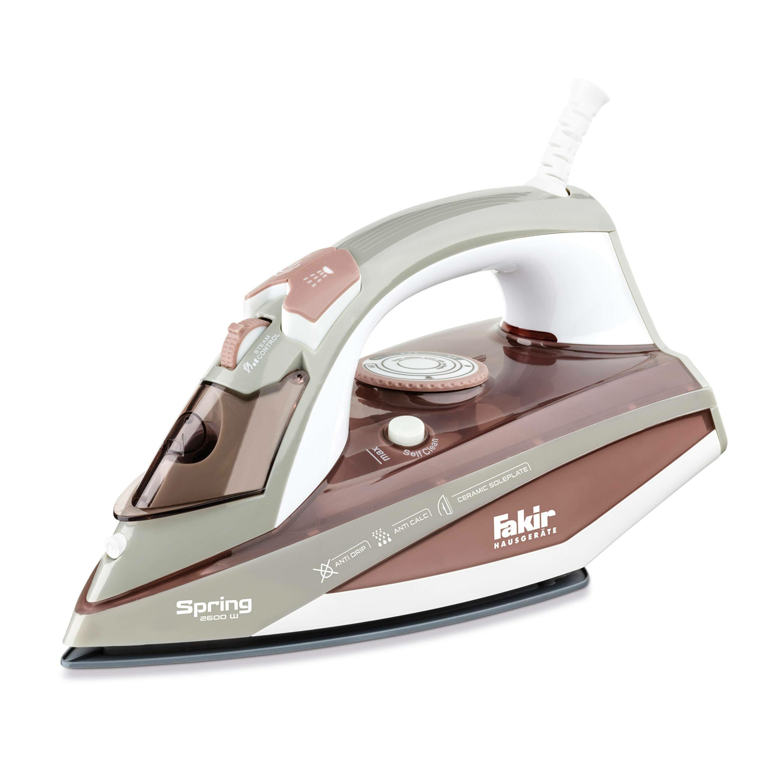 Fakir Spring Buharlı Ütü - Gül Kurusu