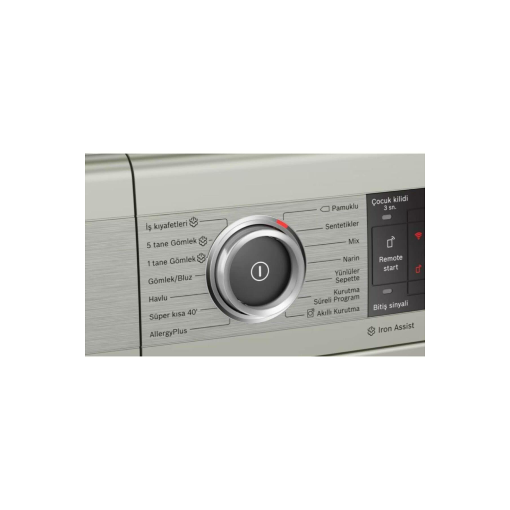 Bosch WTX87K8XTR 9 Kg Isı Pompalı Kurutma Makinesi