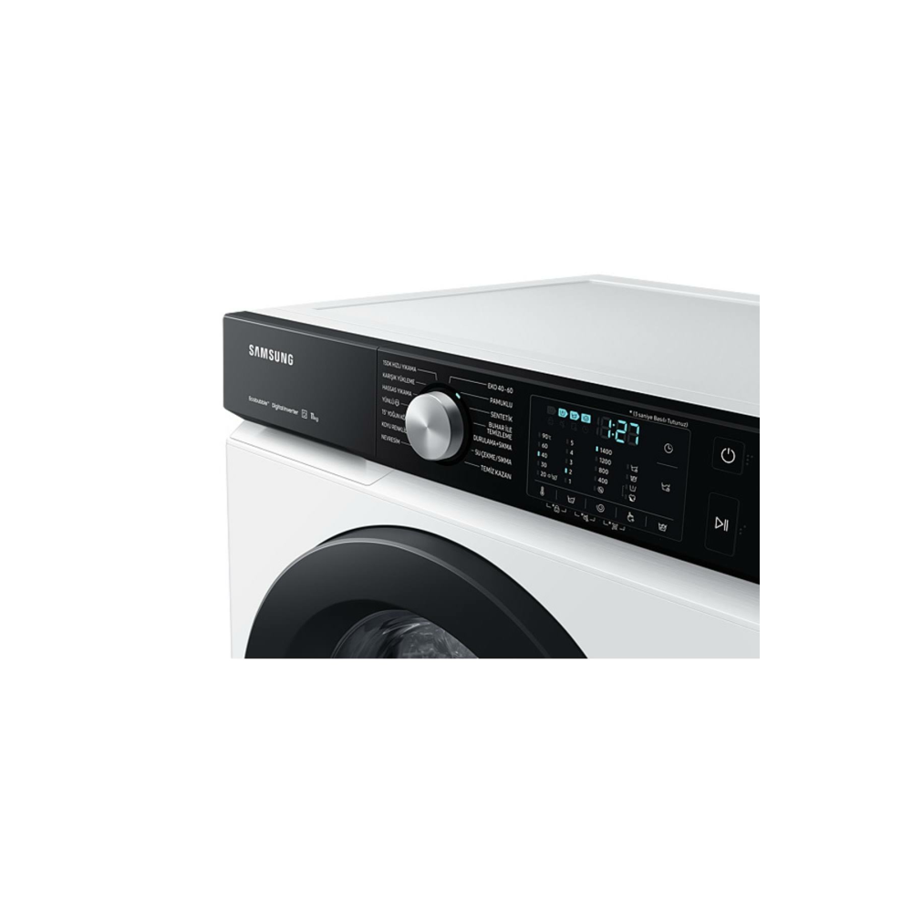Samsung WW11BBA046AEAH 11 Kg 1400 Devir Beyaz Çamaşır Makinesi