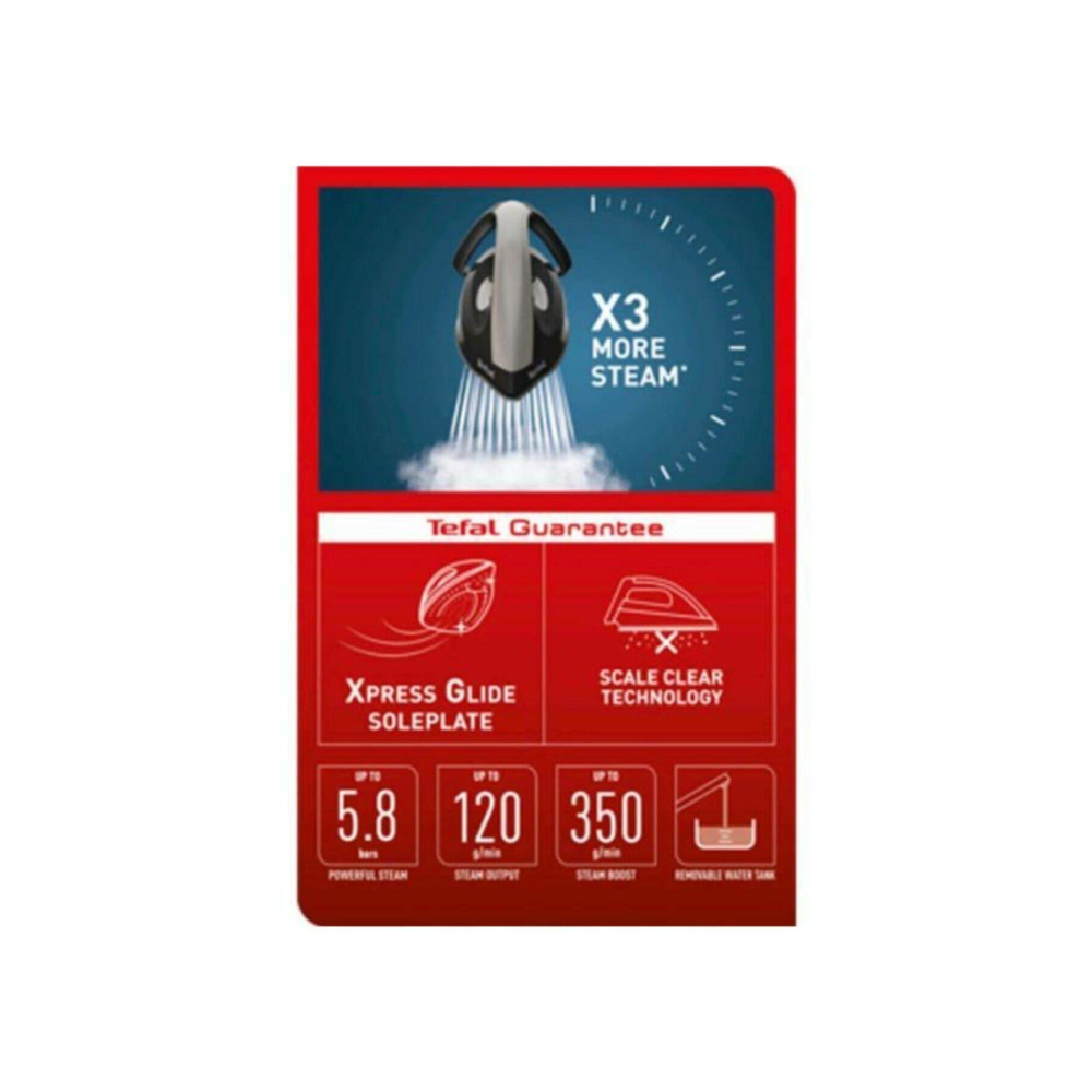TEFAL Express Easy SV6140 Buhar Kazanlı Ütü