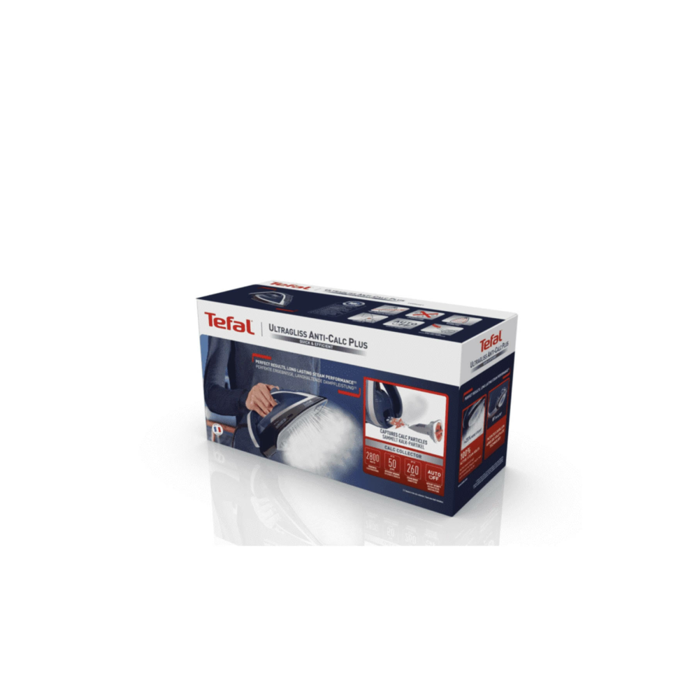 Tefal Fv6846 Ultragliss Plus Buharlı Ütü Mavi