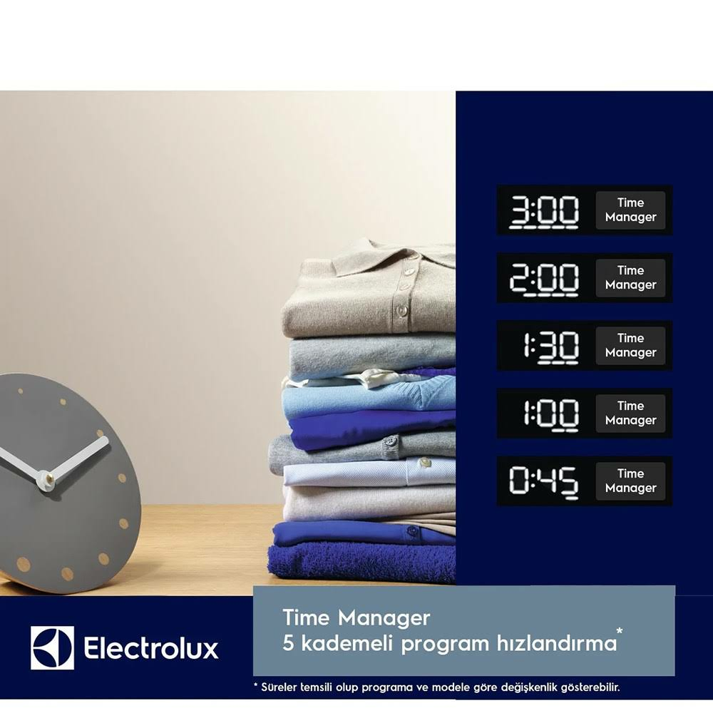 Electrolux EW6FN429BT 9 kg 1200 Devir Çamaşır Makinesi - Beyaz