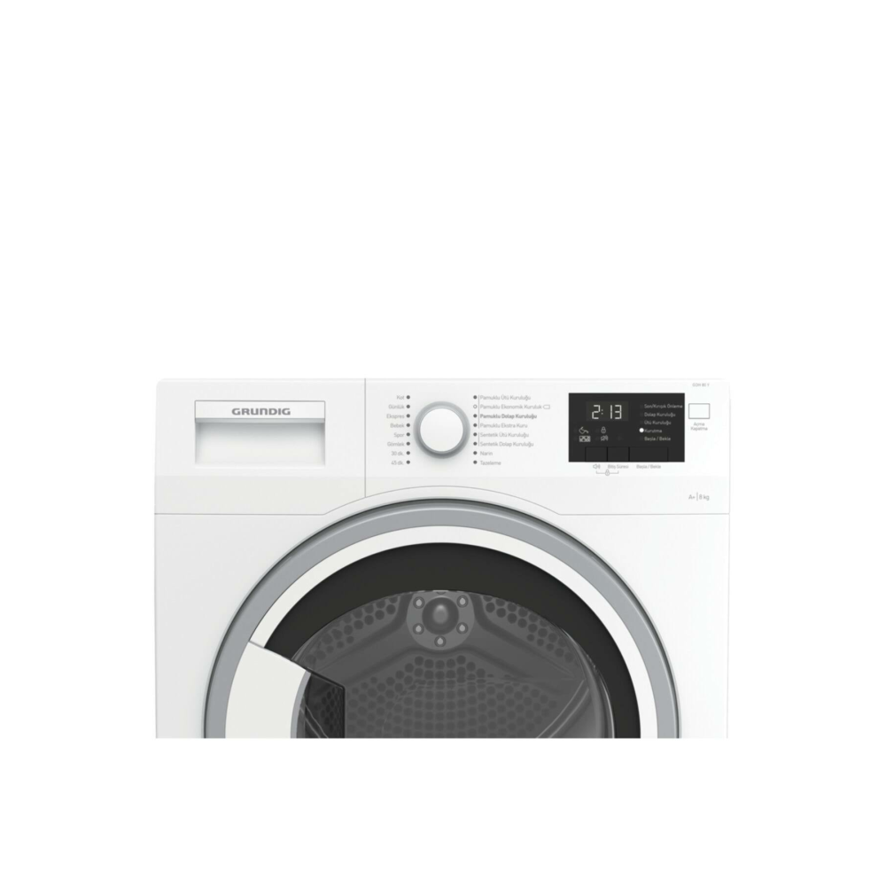 Grundig GDH 80 Y 8 kg A+ Isı Pompalı Kurutma Makinesi