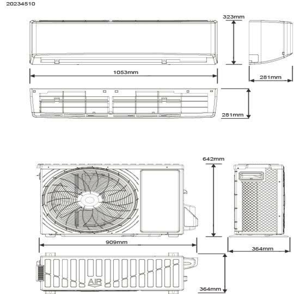 Vestel Flora Doğa Inverter 182 A++ 18000 Btu Wifi Klima