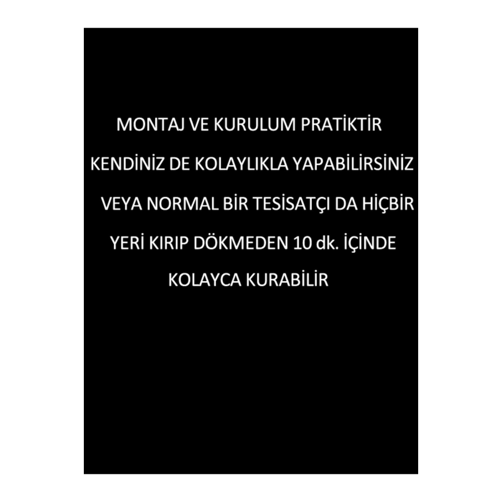 Sıcak Musluk Su Isıtıcı Termal Şofben Musluk