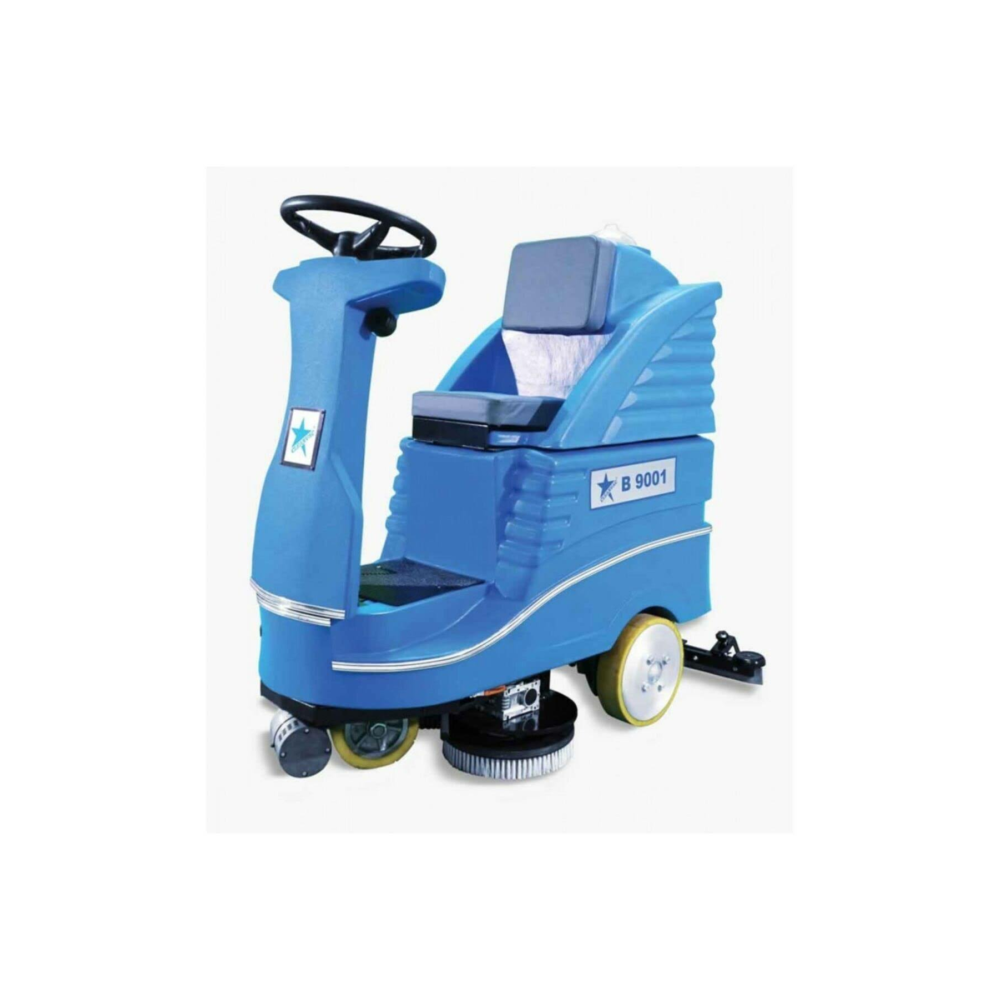 CLEANVAC B 9001 Akülü Binicili Zemin Temizleme Makinesi