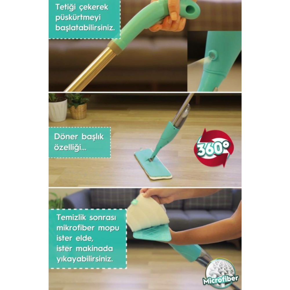 SMARTER Shiny Sprey Mop