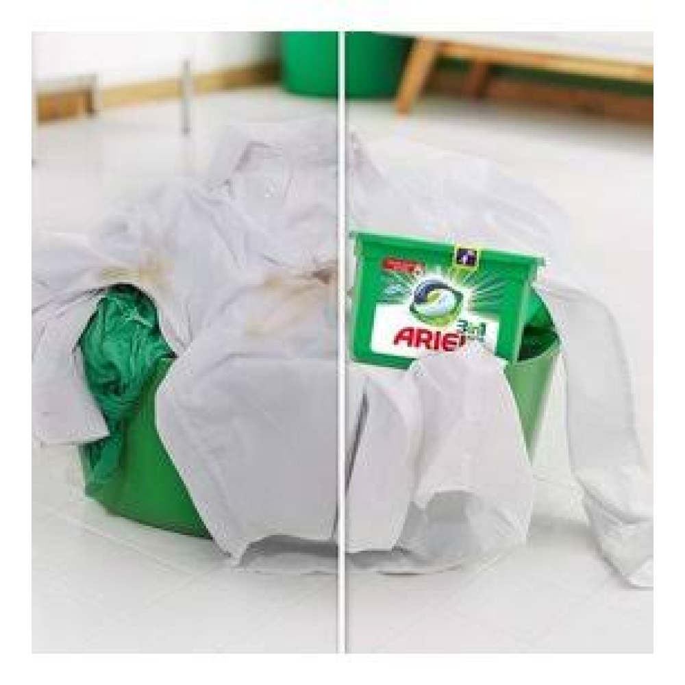 Ariel 3'Ü 1 Arada Pods Sıvı Çamaşır Deterjanı Kapsülü Dağ Esintisi 12 Yıkama