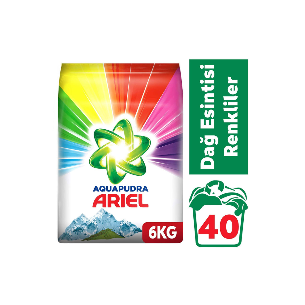 ARIEL 6 KG PARLAK RENKLER