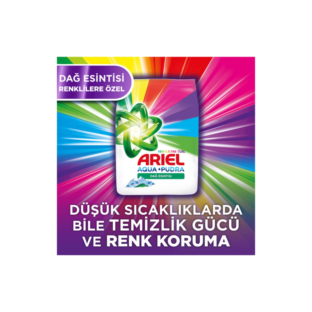 Ariel 5 kg Toz Çamaşır Deterjanı Dağ Esintisi