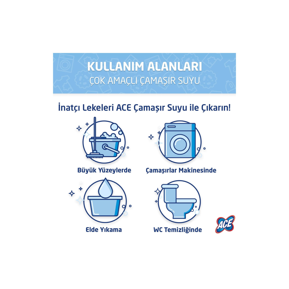 ACE Çamaşır Suyu Normal 4.3kg