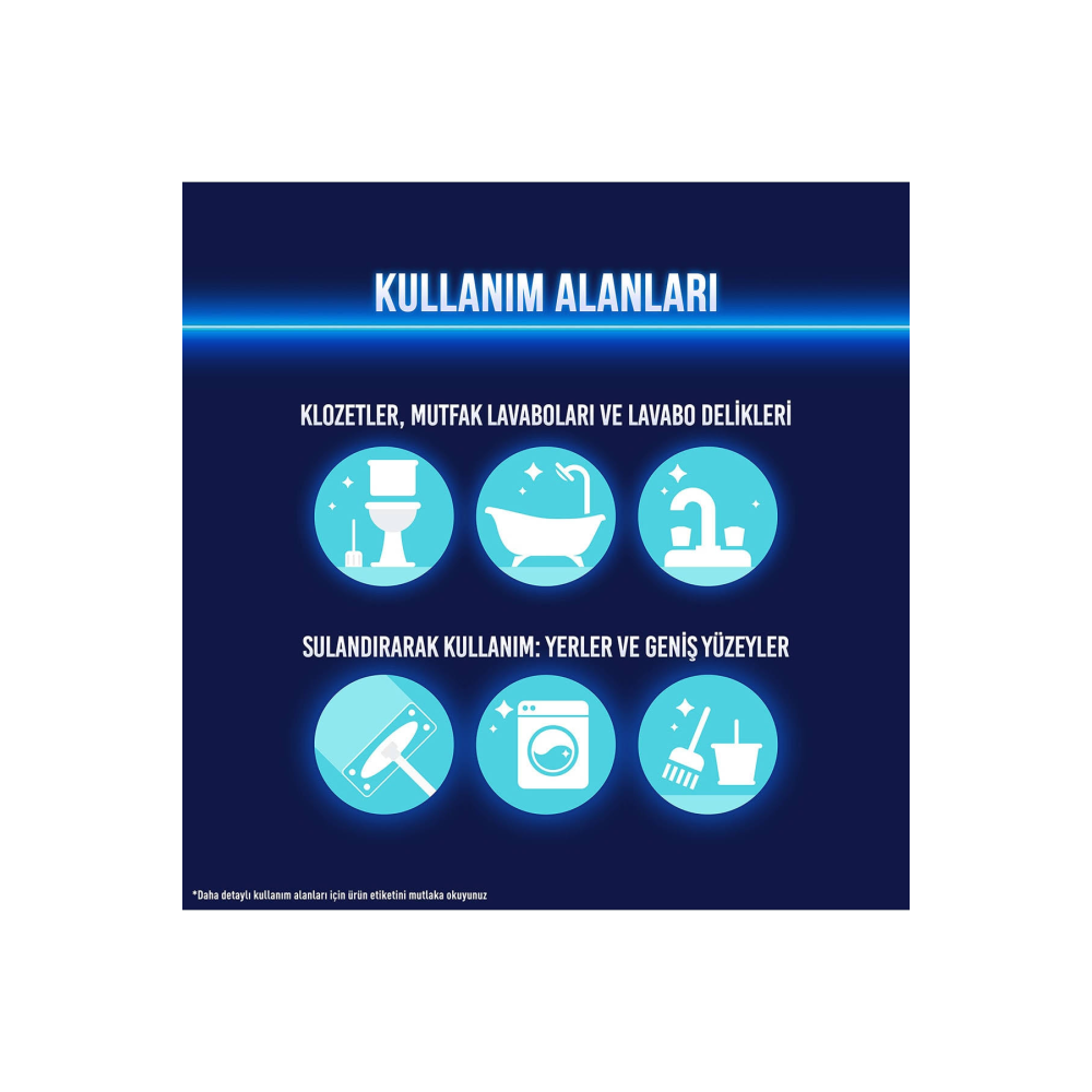 Domestos Çam Ferahlığı Çamaşır Suyu 3240 Ml