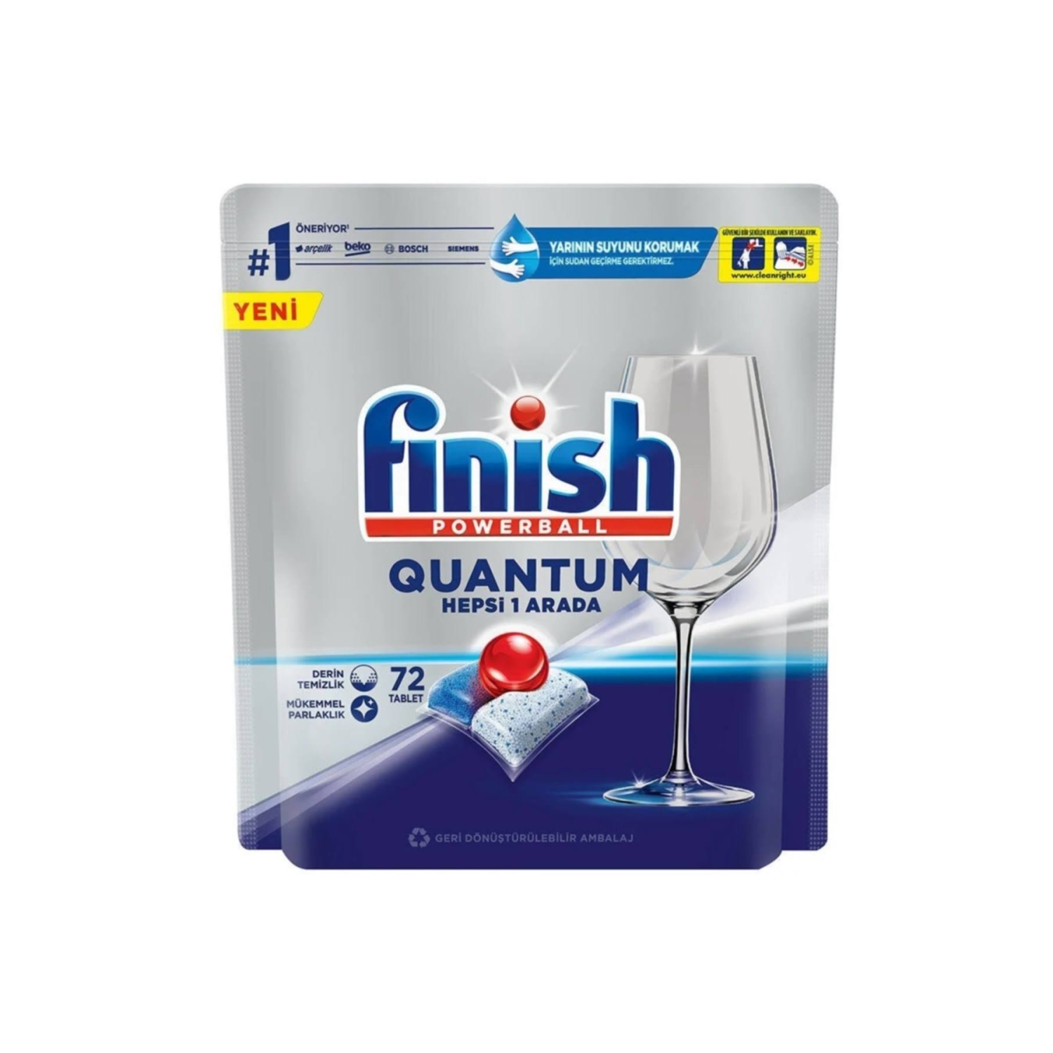 Finish powerball quantum tablet 72'li