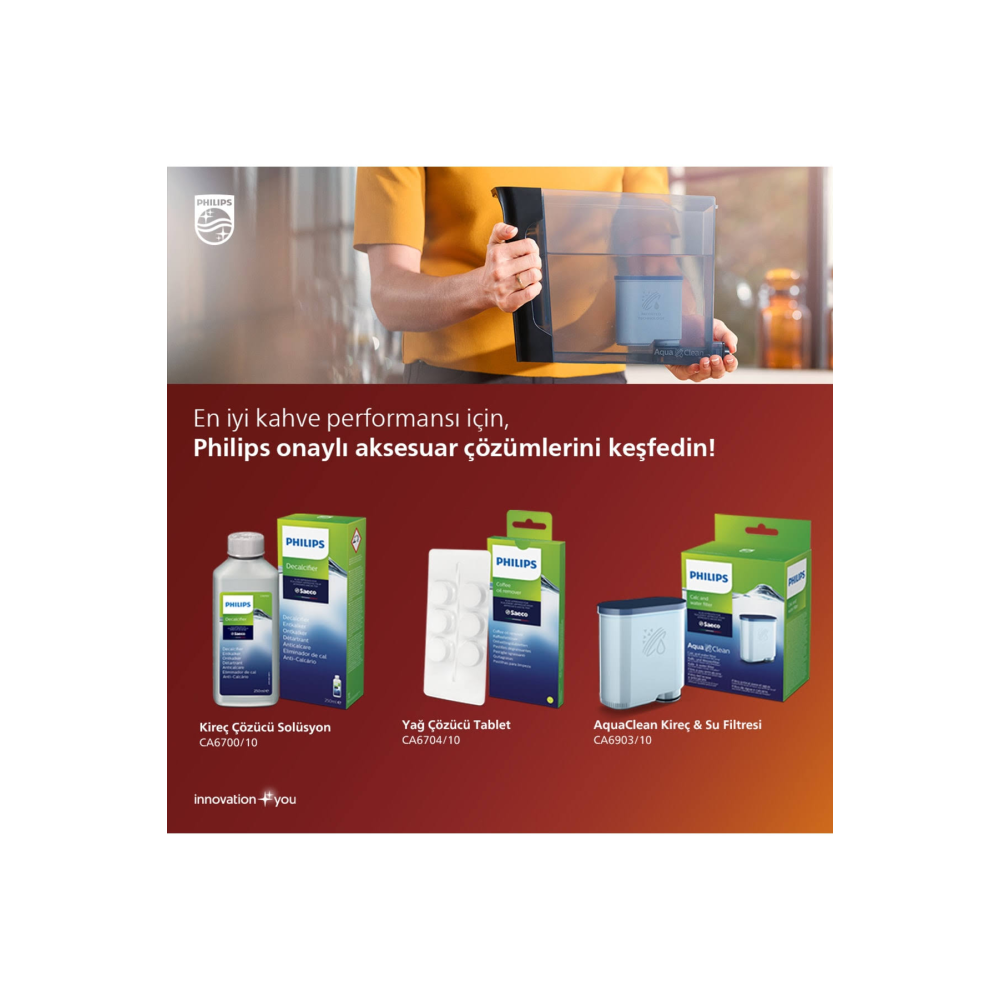 Philips CA6700/10 Espresso Makinesi Kireç Temizleme Solüsyonu