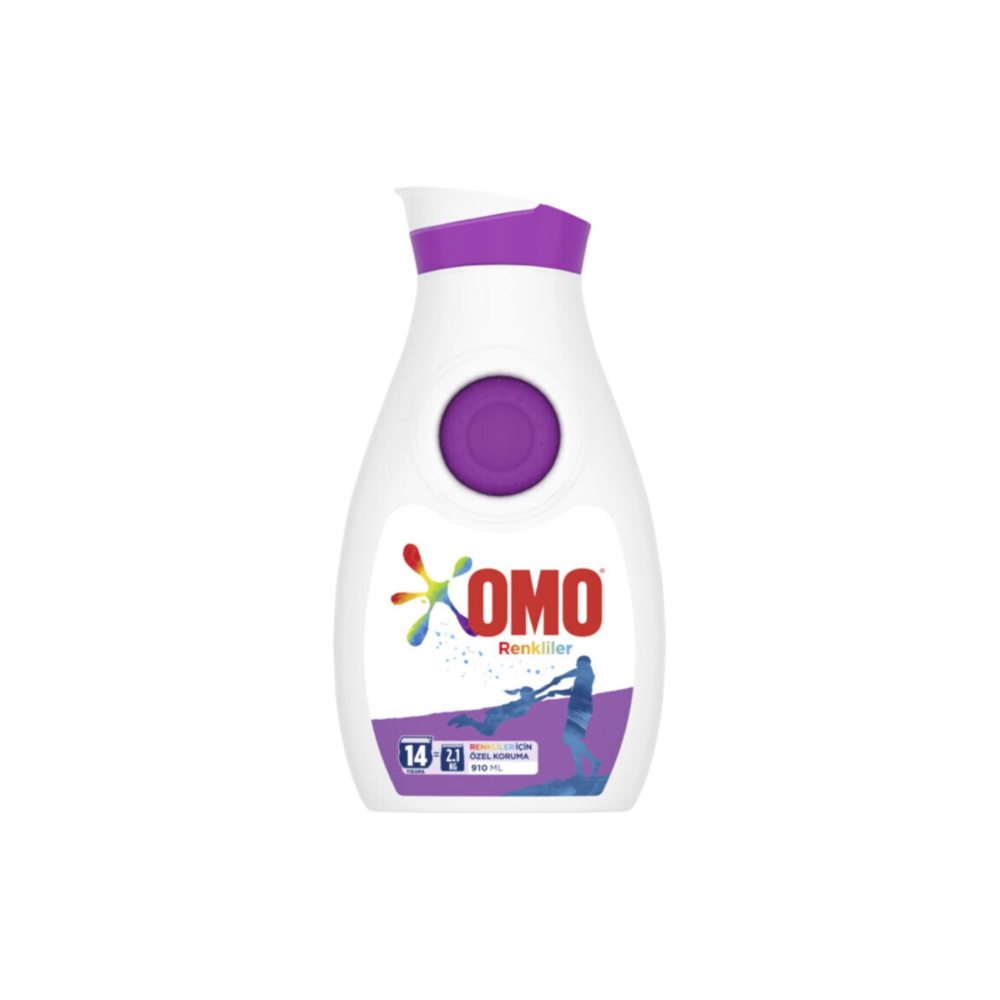 Omo Sıvı Renkliler 910 Ml
