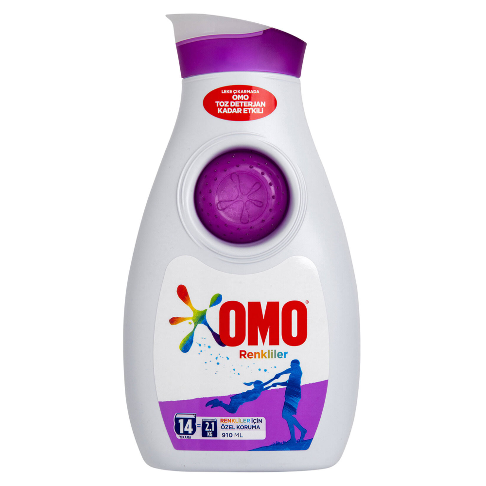 Omo Sıvı Renkliler 910 Ml
