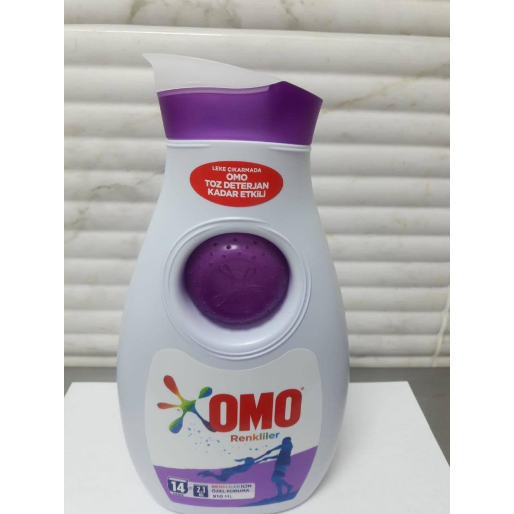 Omo Sıvı Renkliler 910 Ml