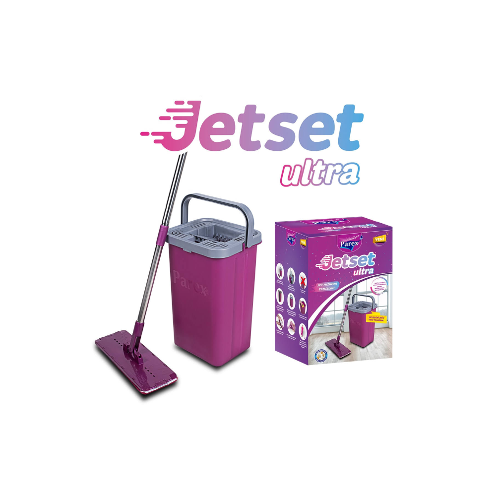 PAREX JETSET ULTRA TABLET MOP OTOMATİK TEMİZLİK SETİ