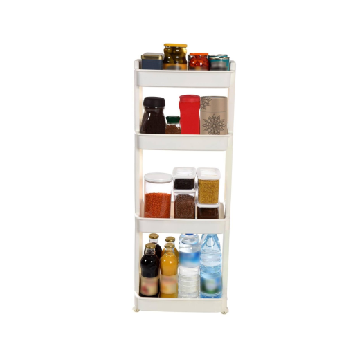 Motek Tekerlekli Organizer 4'lü Raf