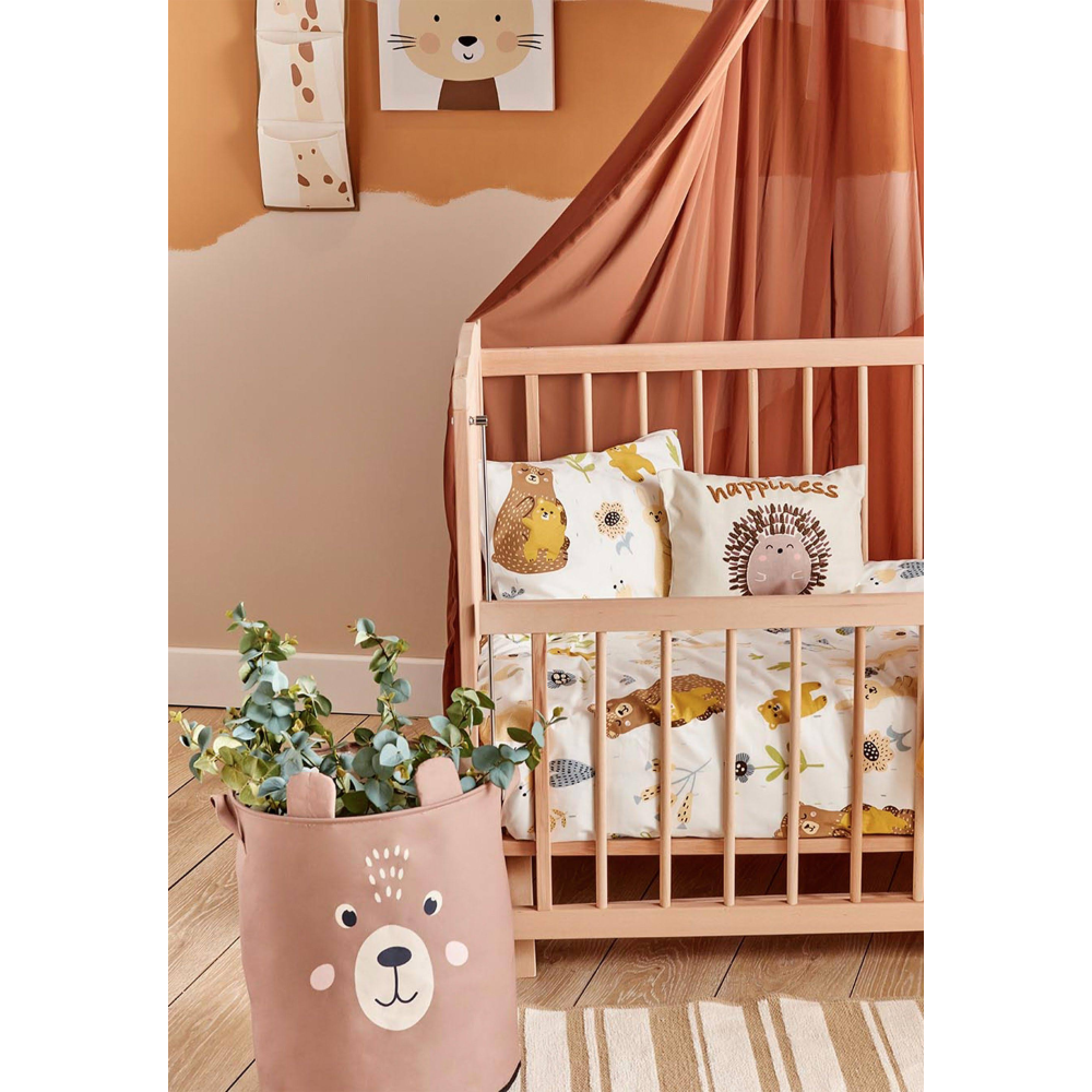 Bella Maison Bear Oyuncak Sepeti Kahverengi (37x42 cm)