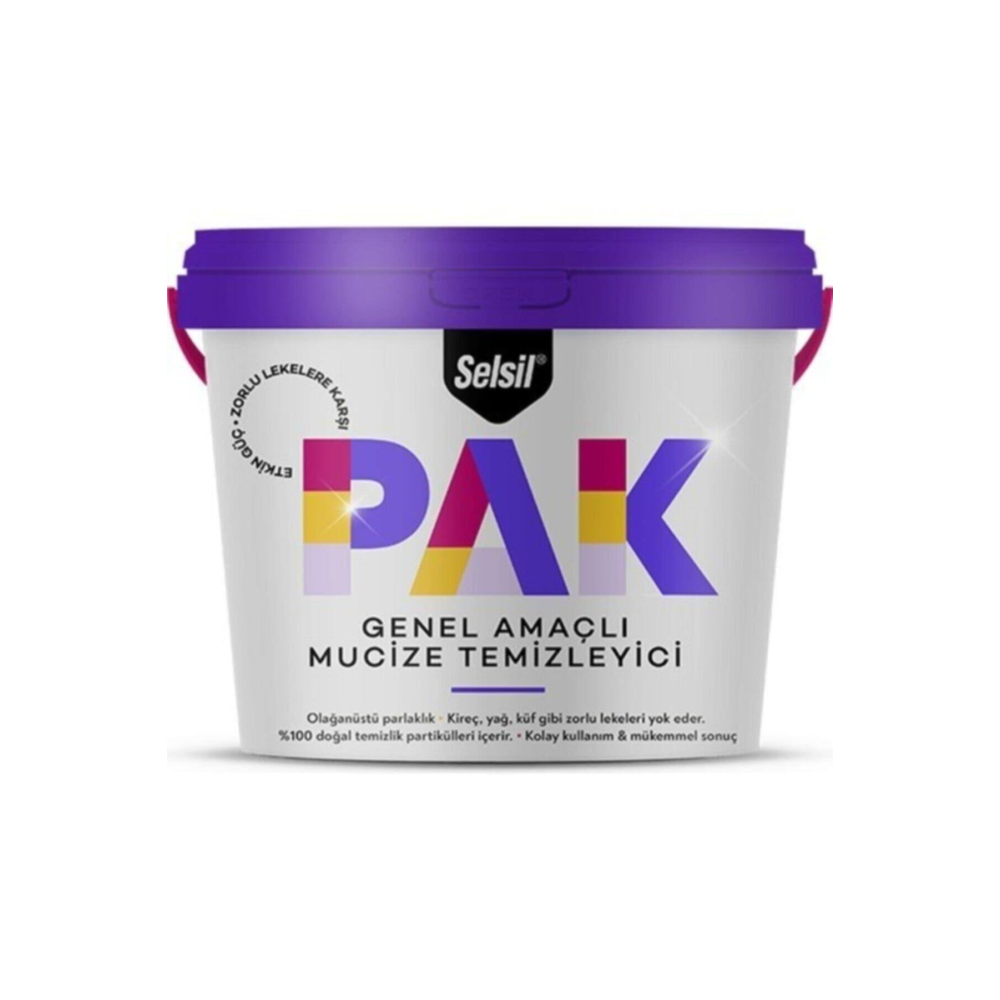 Selsil PAK Genel Amaçlı Mucize Temizleyici 500 Gr