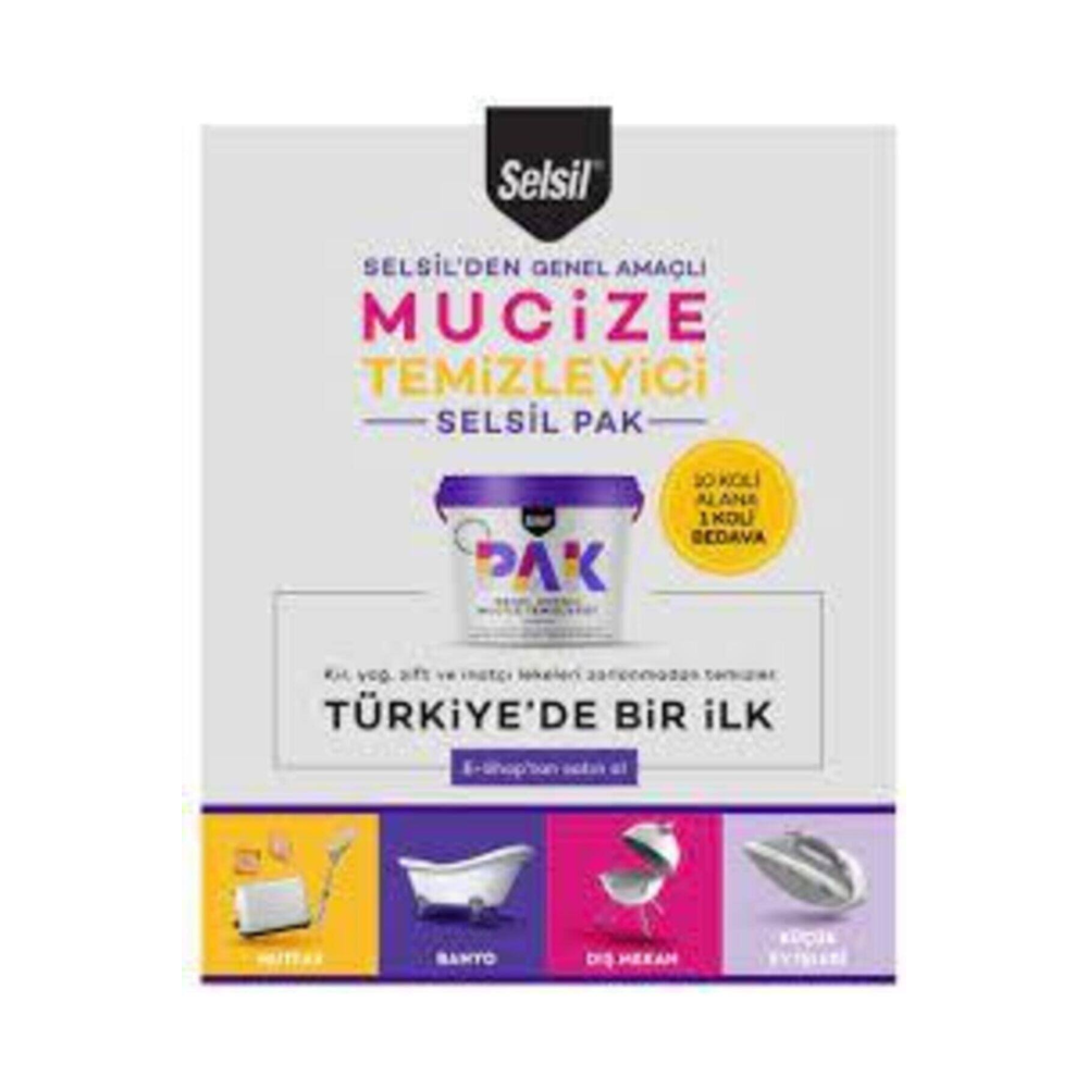 Selsil PAK Genel Amaçlı Mucize Temizleyici 500 Gr