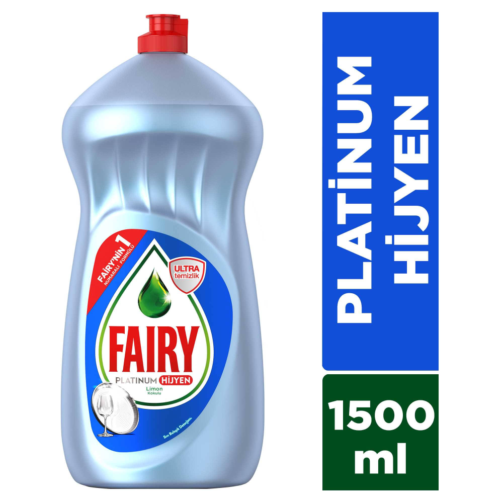 Fairy Platinum Hijyen Bulaşık Deterjanı 1500 Ml