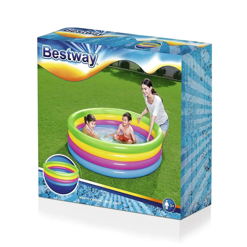 BESTWAY Renkli 4 Halkalı Havuz