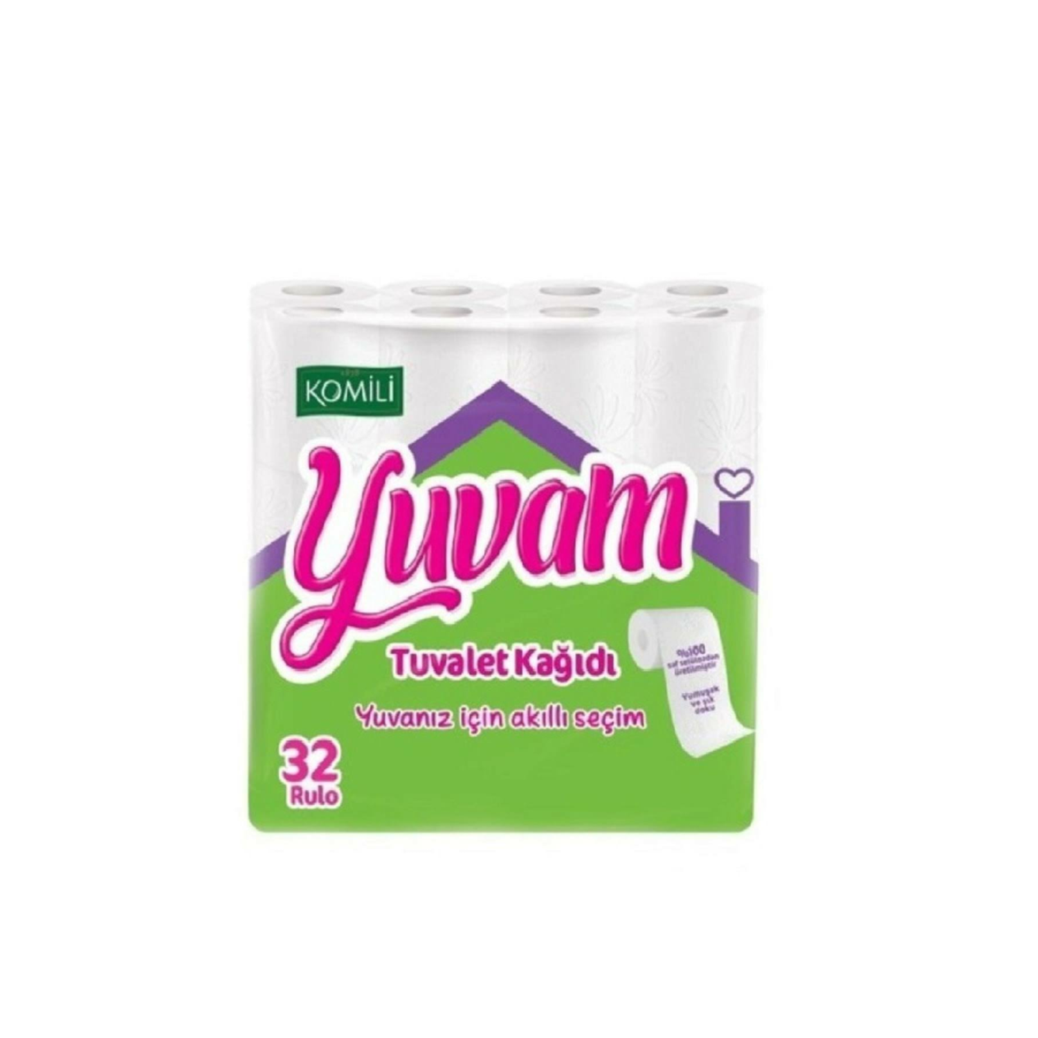 Komili Tuvalet Kağıdı 32 Li Yuvam
