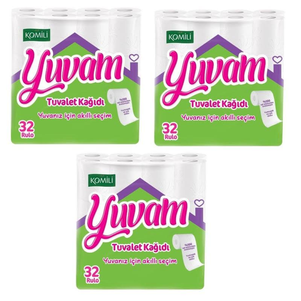 Komili Tuvalet Kağıdı 32 Li Yuvam