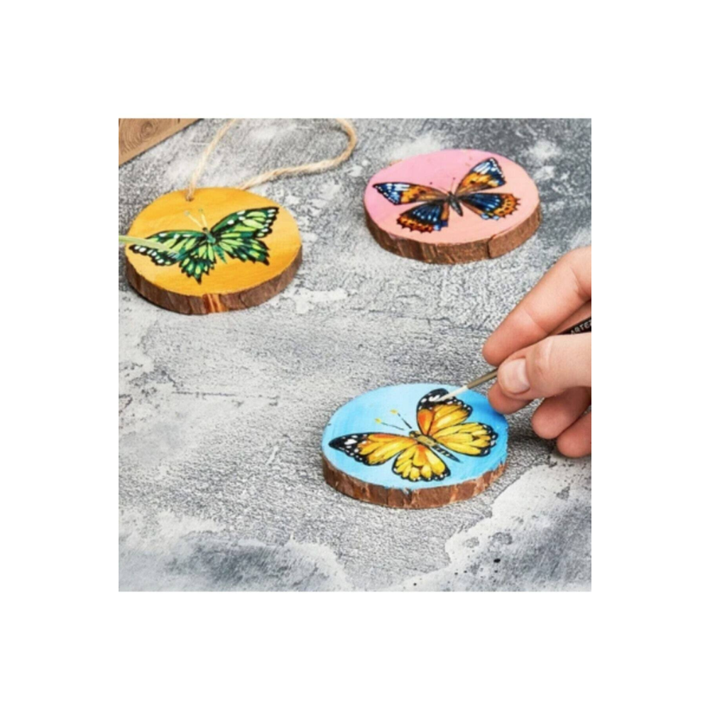 Südor Ahşap Kütük Yuvarlak 2-3 Cm 15'li