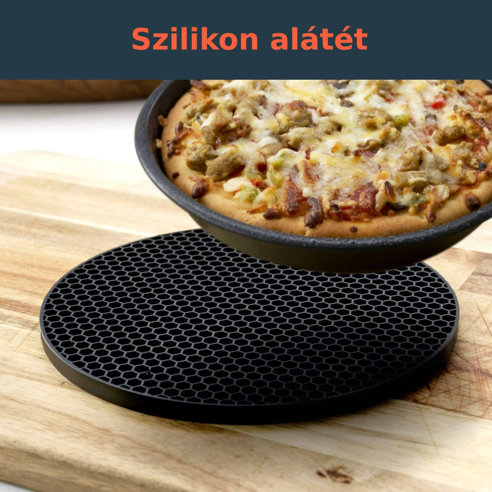 COSORI Sıcak hava fritözü aksesuarı, altı parçalı aksesuar seti, 5,5 l fritöz için, tüm markaların Air Fyer için, pişirme kalıbı, pizza tavası,