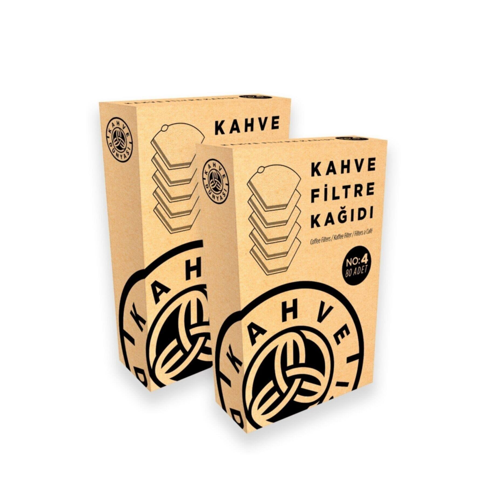 Kahve Dünyası Filtre Kahve Kağıdı No:4 80 Adet