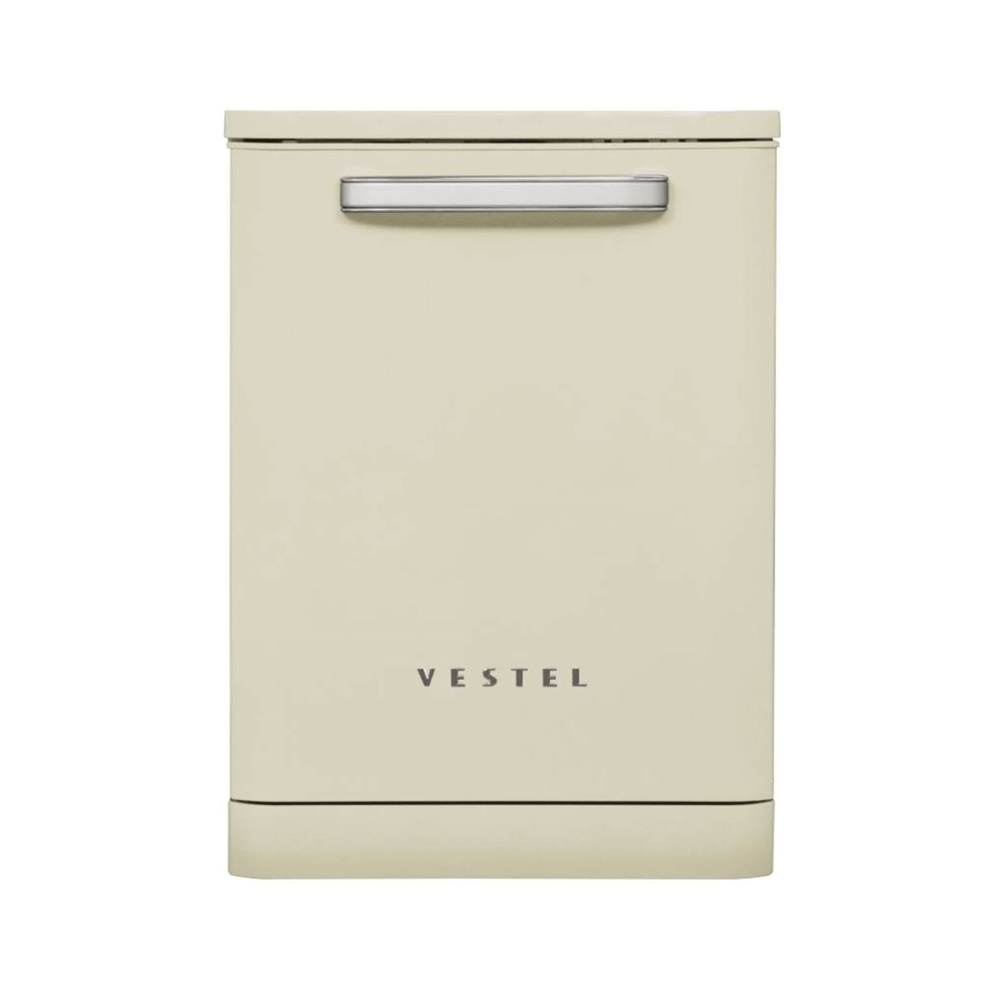 Vestel Bm 5001 5 Programlı 13 Kişilik Bulaşık Makinesi Retro Bej