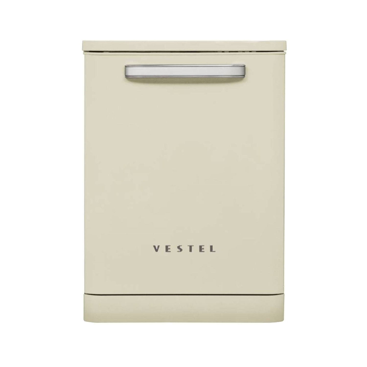 Vestel Bm 5001 5 Programlı 13 Kişilik Bulaşık Makinesi Retro Bej