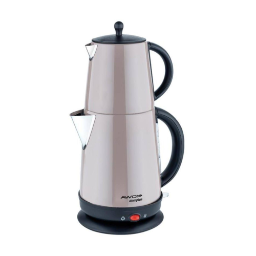 Awox Demplus Çelik Çaycı Çay Makinesi - Kahverengi