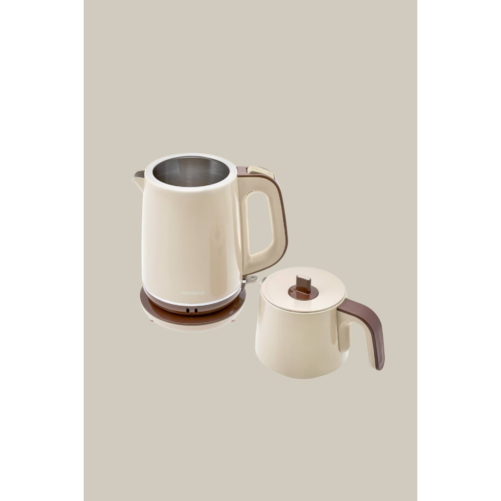 HOMEND Vintage Royaltea 1734h Çay Makinesi Bej