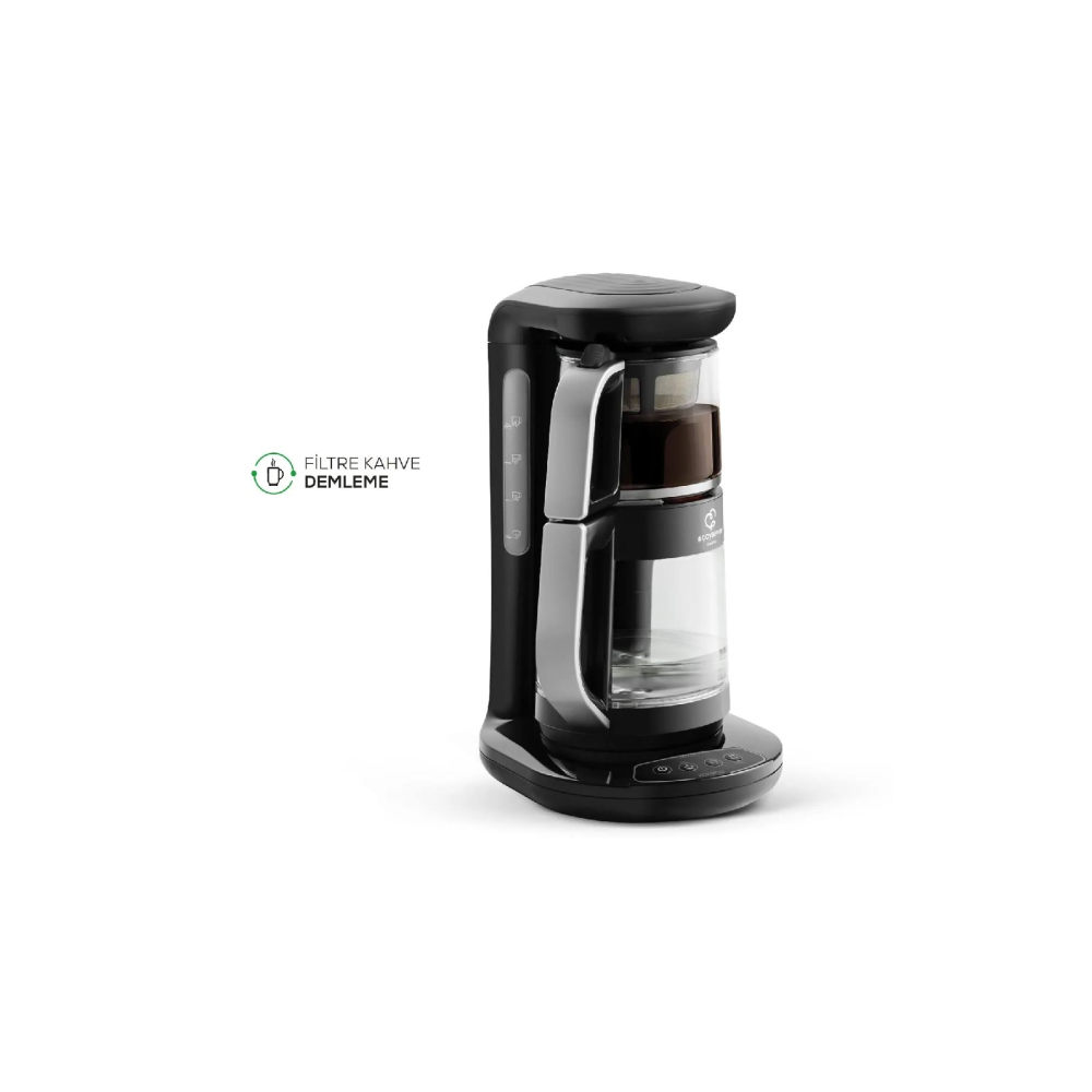 Karaca Çaysever Robotea Connect Çay Makinesi Chrome