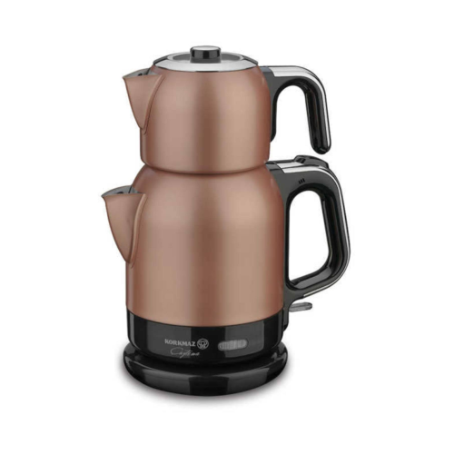 Korkmaz A331-02 Çaytema Elektrikli Çaydanlık (Rosagold)