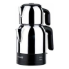 KORKMAZ Demkolik Satin/Siyah Elektrikli Çaydanlık