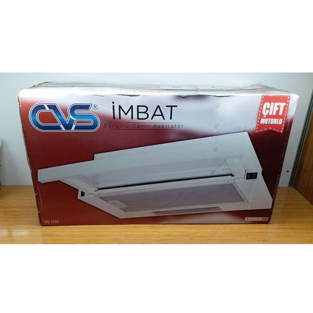 CVS-1151 İmbat Sürgülü Camlı Aspiratör