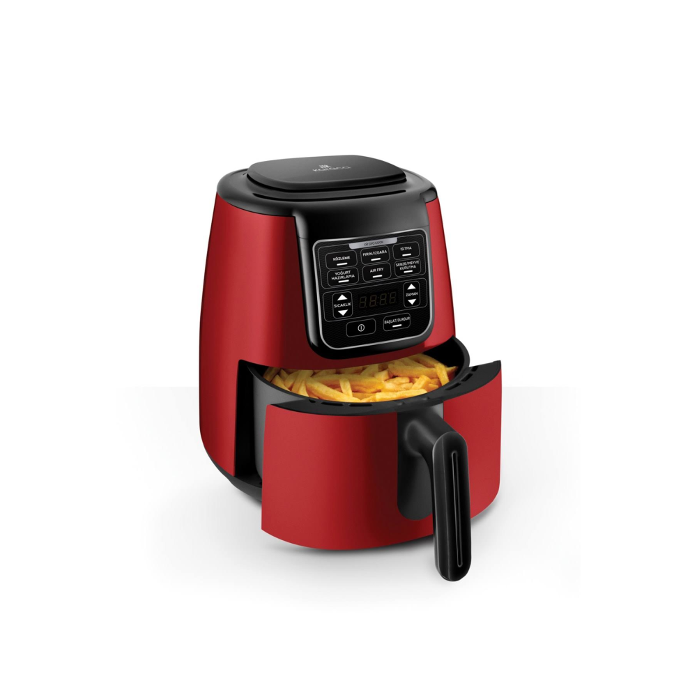Karaca Air Pro Cook Köz XL Airfryer Ruby - Kırmızı