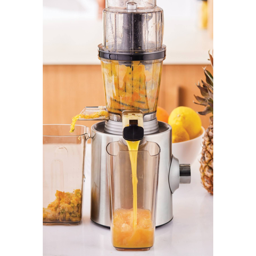 Karaca Slow Juicer 2 In 1 Yavaş Sıkım Katı Meyve Ve Narenciye Sıkacağı